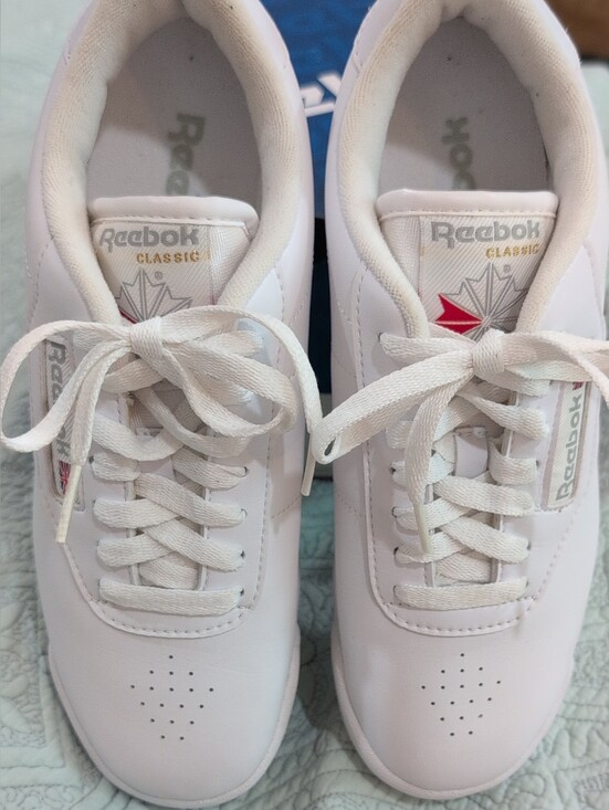 Reebok Shoes - Reebok Princess Classic White Women's Athletic Sneakers